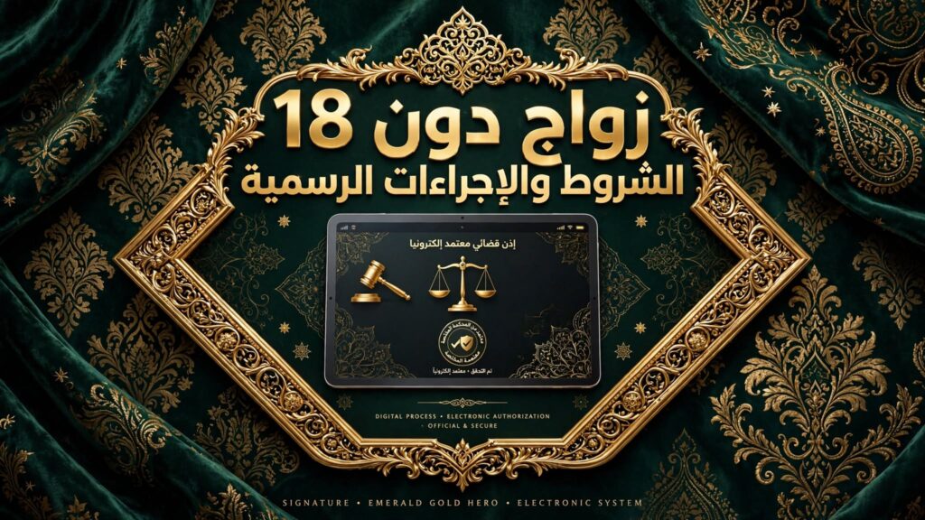 زواج دون 18