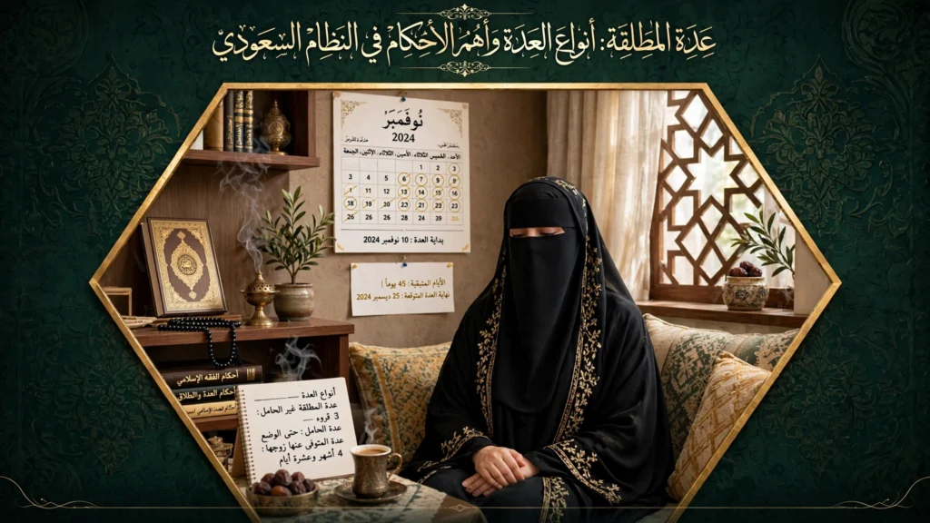 عدة المطلقة: أنواع العدة وأهم الأحكام