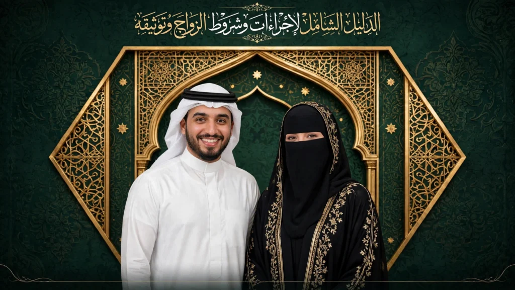 الدليل الشامل لإجراءات وشروط الزواج وتوثيقه رسميًا عبر منصة ناجز