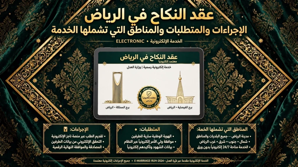 عقد النكاح في الرياض